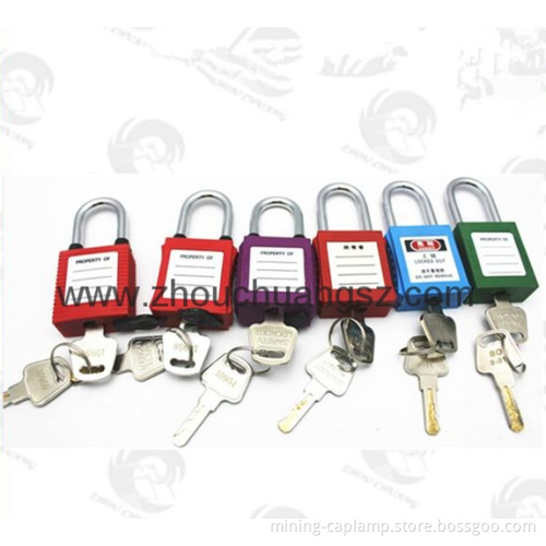 ZC-G001 25mm short shackle ABS body mini padlock